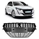 Grade Radiador para Peugeot 208 2020 a 2024 Preta Sem Cromo Grade Radiador para Peugeot 208 2020 a 2024 Preta Sem Cromo