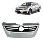 Grade Radiador Passat CC 2011 a 2014 Moldura Cromada C Furo