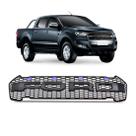 Grade Radiador Ranger 2017 2018 2019 Raptor Com Led Azul