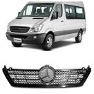 Grade Radiador Sprinter 2003 2004 2005 2006 2007 2008 2009 2010 2011 Preto Com friso Preto C/emblema