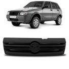Grade Radiador Uno Fiorino 2006 2007 2008 2009 2010 2011 2012 2013 Preta Com Friso Preto