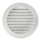 Grade Redonda 100mm 4" Veneziana Ventilação Exaustão