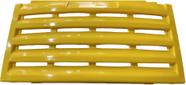 Grade Saia Veneziana Amarela Expositor Metalfrio 67x36