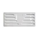 Grade Veneziana Frontal Reubly 70x32cm Branca Expositor