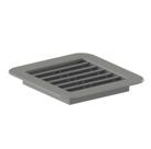 Grade Ventilação Quadrada Cinza 13x13 Encaixe 10x10 Grade Ventilação Quadrada Cinza 13x13 Encaixe 10x10