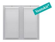 Grade Ventilacao Superfície Pvc 36x34cm Sem Tela Westaflex Grade Ventilacao Superfície Pvc 36x34cm Sem Tela Westaflex