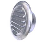 Grade ventilação verneziana inox saída exaustão ar duto 10cm