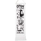 Gráfico de crescimento em tela Wee Gallery Woodland Wall Hanging Kids