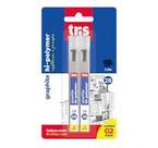 Grafite Hi-Polymer Graphite - 2,0mm 2B - Cart C/2 Tubos C/6 Minas - Tris Grafite Hi-Polymer Graphite - 2,0mm 2B - Cart C/2 Tubos C/6 Minas - Tris