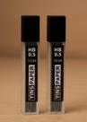 Grafite para Lapiseira 0.5mm HB Kit 2x12 Yins Traço Claro