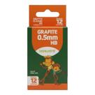 Grafite Para Lapiseira Ponta 0,5mm C/12 Tubos Leo Leo (1cx)