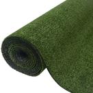 Grama artificial VidaXL 1,5 m x 8 m de altura da pilha verde 7-9 mm