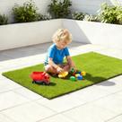 Grama Sintética 1,5x2m 22mm Oasis Verde Natural Tapete Decorativo Antiderrapante Alta Durabilidade