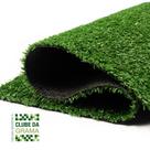 Grama Sintética Tapete Artificial 12mm verde 2m x 4,5m decoração 9m²
