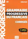 Grammaire Progressive Du Francais - Niveau Debutant - Corriges - 3ª Ed - CLE INTERNATIONAL