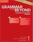 Grammar and beyond 1 - enhanced teacher's manual with cd-rom - CAMBRIDGE UNIVERSITY PRESS DO BRASIL***