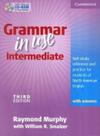 Grammar In Use Intermediate-student's Book With Answers And Cd-rom - Third Edition - Cambridge Unive -