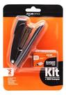 Grampeador 11cm Pequeno 25 Fls Com 1000 Grampos Jocar Office Grampeador 11cm Pequeno 25 Fls Com 1000 Grampos Jocar Office
