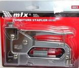 Grampeador de Tapeceiro para Estofado - de Pressão Profissional MTX 409029 Grampeador de Tapeceiro para Estofado - de Pressão Profissional MTX 409029