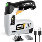 Grampeador elétrico sem fio 2 em 1 Batavia 4V Kit