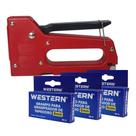 Grampeador Estofador Manual Sofá Cama + Grampos 8mm 5000 Pçs Grampeador Estofador Manual Sofá Cama + Grampos 8mm 5000 Pçs