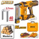 Grampeador INGCO BL 18Ga Bateria 20V Linha P20S