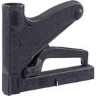 Grampeador Manual 106 Premium para Artesanato Tapeçaria e Estofados Abs Preto Rocama