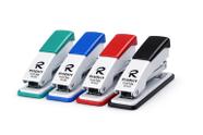 Grampeador Metal 25 Folhas 24/6 26/6 Kit 4 Cores Escritório