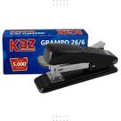 Grampeador Metal + 5000 Grampos 26/6 Galvanizados Escritório Grampeador Metal + 5000 Grampos 26/6 Galvanizados Escritório