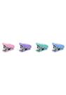 Grampeador mini T312 26/6 18 folhas Plástico Cor pastel Tris