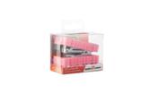 Grampeador Mini Tris Holic Dopamina - Rosa - Capacidade para 10 Folhas