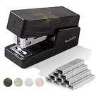 Grampeador NUSIGN Mini com capacidade para 25 folhas e 830 grampos Grampeador NUSIGN Mini com capacidade para 25 folhas e 830 grampos