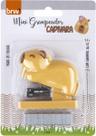 Grampeador Plástico BRW Capivara 20 Folhas