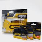 Grampeador Profissional Tapeceiro + 3200 Grampos 6 8 e 10Mm 8501 Grampeador Profissional Tapeceiro + 3200 Grampos 6 8 e 10Mm 8501