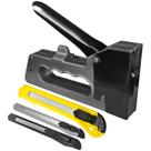 Grampeador Tapeceiro Alta Pressão Profissional E Kit 3 Estiletes