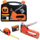 Grampeador Tapeceiro Manual com Kit 500 Grampos Trena 2 Metros e Maleta SPARTA Grampeador Tapeceiro Manual com Kit 500 Grampos Trena 2 Metros e Maleta SPARTA