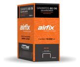Grampo 80/06 Airfix - Cx C/ 10.000 Grampos Para Grampeador Galvanizado Grampo 80/06 Airfix - Cx C/ 10.000 Grampos Para Grampeador Galvanizado