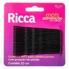 Grampo Cabelo Preto Numero 7 Ricca