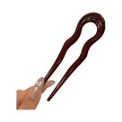 Grampo De Cabelo Em Forma De U Estilo Chinês Vintage Com Padrão Mineral Acessórios De Cabelo Da Moda
