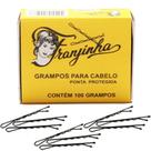 Grampo De Cabelo Para Penteados Nº5 Presilha Caixa Preto 100 Unidades