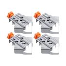 Grampo De Canto Ajustável Em Aço Inoxidável 90 Graus Para Posicionamento Em Marcenaria E Soldagem