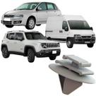 Grampo Do Friso Lateral Stilo Ducato Renegade Citroen C3 10 Unidades