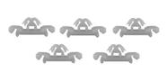 Grampo Friso Porta Astra Hatch Sedan 2/4 Portas 98/12 Kit 5 Grampo Friso Porta Astra Hatch Sedan 2/4 Portas 98/12 Kit 5