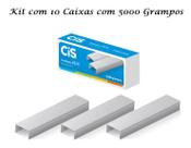 Grampo P/ Grampeador 26/6 Atacado Marca Cis Caixa com 10 Cxs