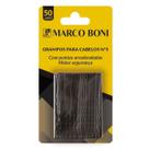 Grampo Preto Para Cabelo Nº 5 com 50 Unidades - Marco Boni