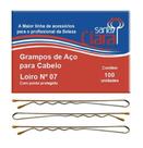 Grampo Santa Clara Aço Loiro N7 com 100 Unidades Grampo Santa Clara Aço Loiro N7 com 100 Unidades