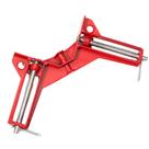 Grampo Sargento de Canto Angular 90 Snel Vermelho Para Marcenaria Esquadro Fixação Grampo Sargento de Canto Angular 90 Snel Vermelho Para Marcenaria Esquadro Fixação