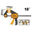 Grampo Sargento Ingco De Aperto Rápido 15, 30, 45 ou 63cm Para Madeira Marcenaria Carpintaria