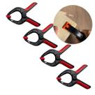 Grampo sargento pinça prisilha para madeira marcenaria artesanato fixa colagem furação com haste adaptável 3"