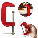Grampo Sargento Tipo C 2 Polegadas Marcenaria 50mm Aço Metal Profissional